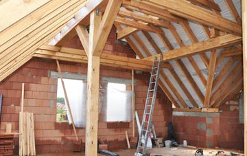 Little Haywood attic trusses