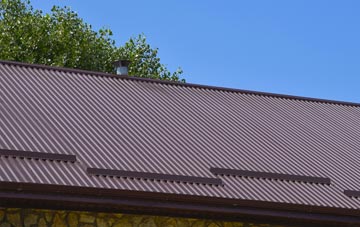 typical Little Haywood corrugated roof uses