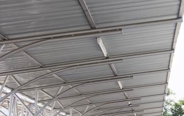 installing Little Haywood metal roofing